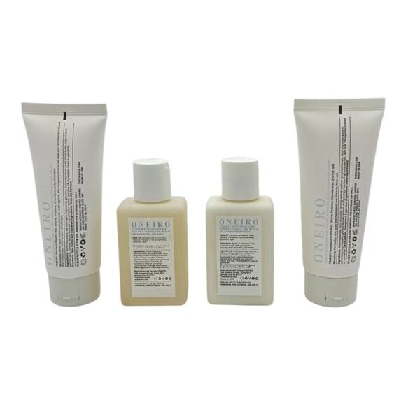 Oneiro NIP Sunchasers Travel Set Body Milk Body Wash Shampoo Conditioner + Bag - Picture 5 of 16